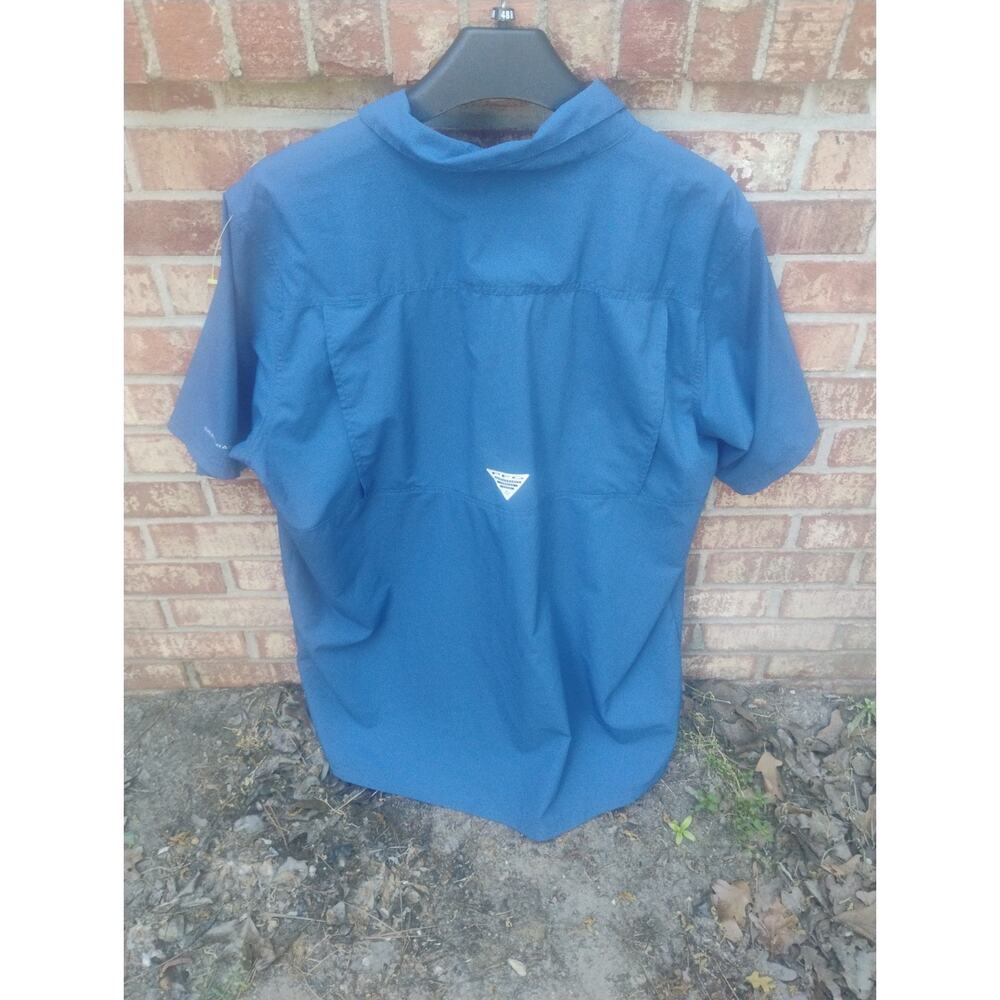 Columbia PFG Slack Tide Camp Shirt Mens 2XT Back Vented Fishing Boating Ocean - Picture 4 of 11